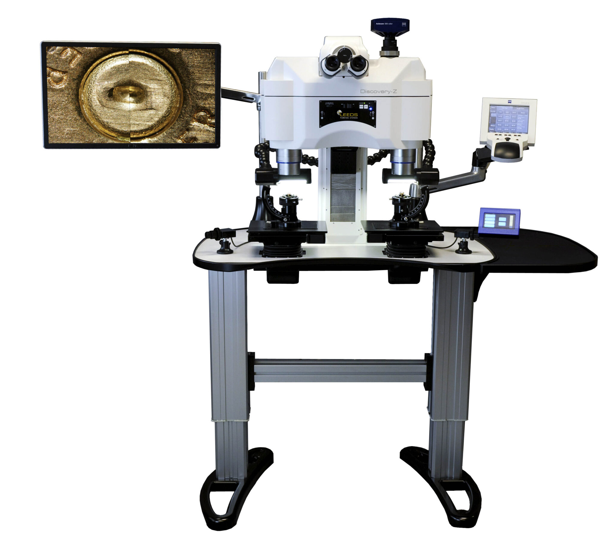 motorized comparison microscope Leeds Micro