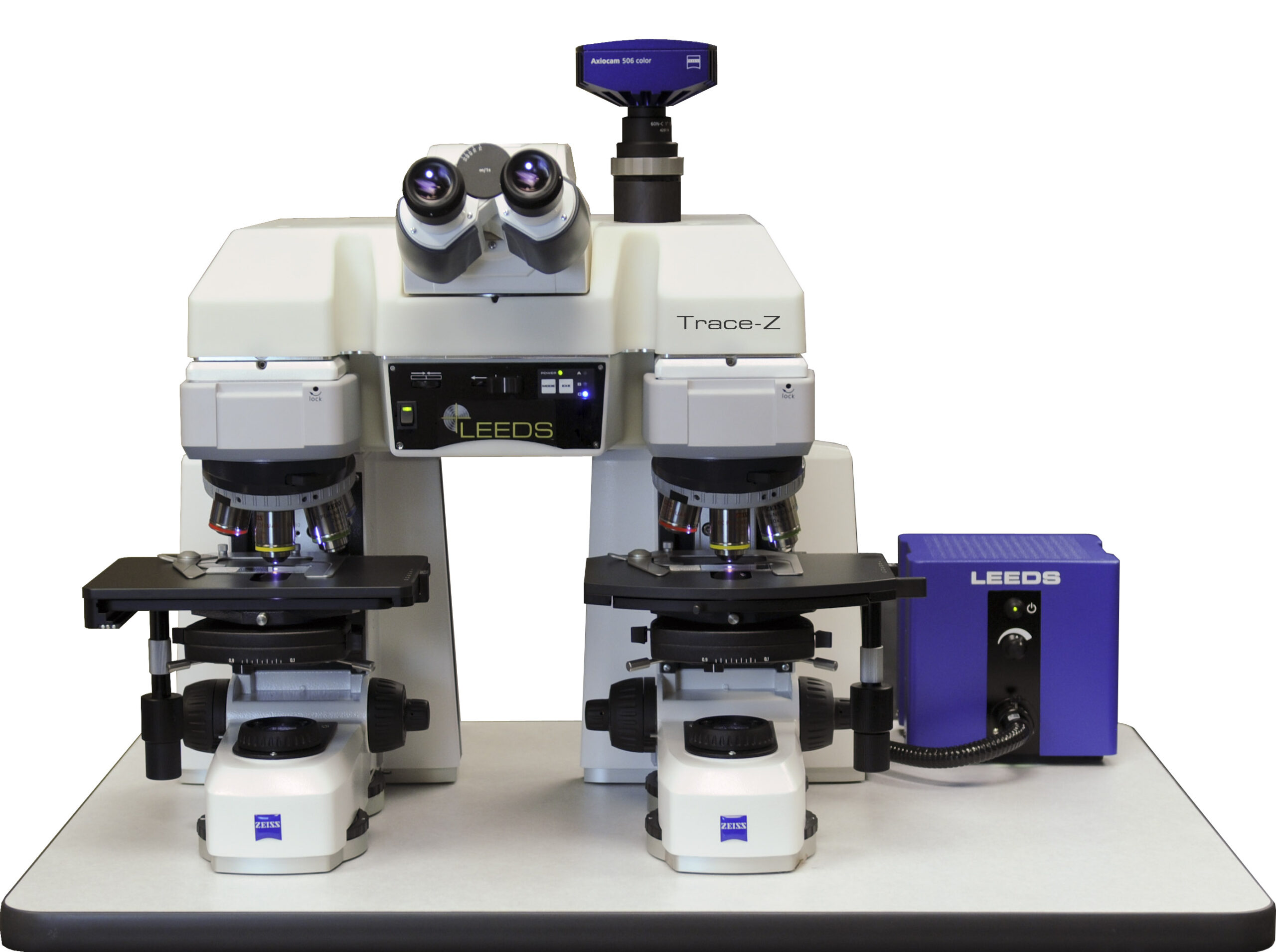 The Trace-Z Trace Evidence Comparison Microscope built with Zeiss Optics